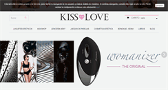 Desktop Screenshot of kissmylove.com